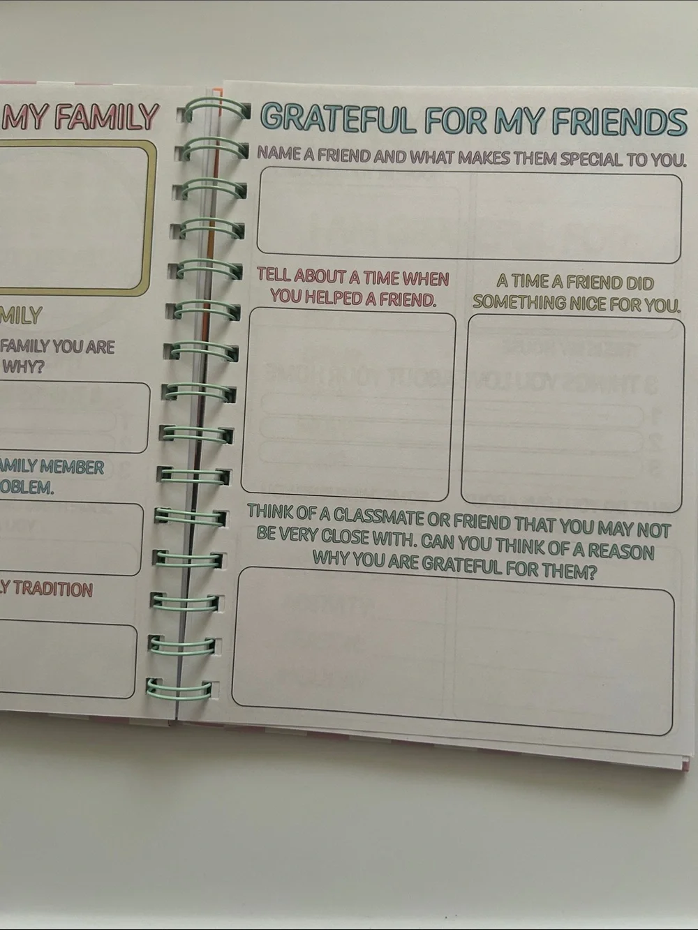 Guided Journal “Grow with the flow” 80 Pages NWT